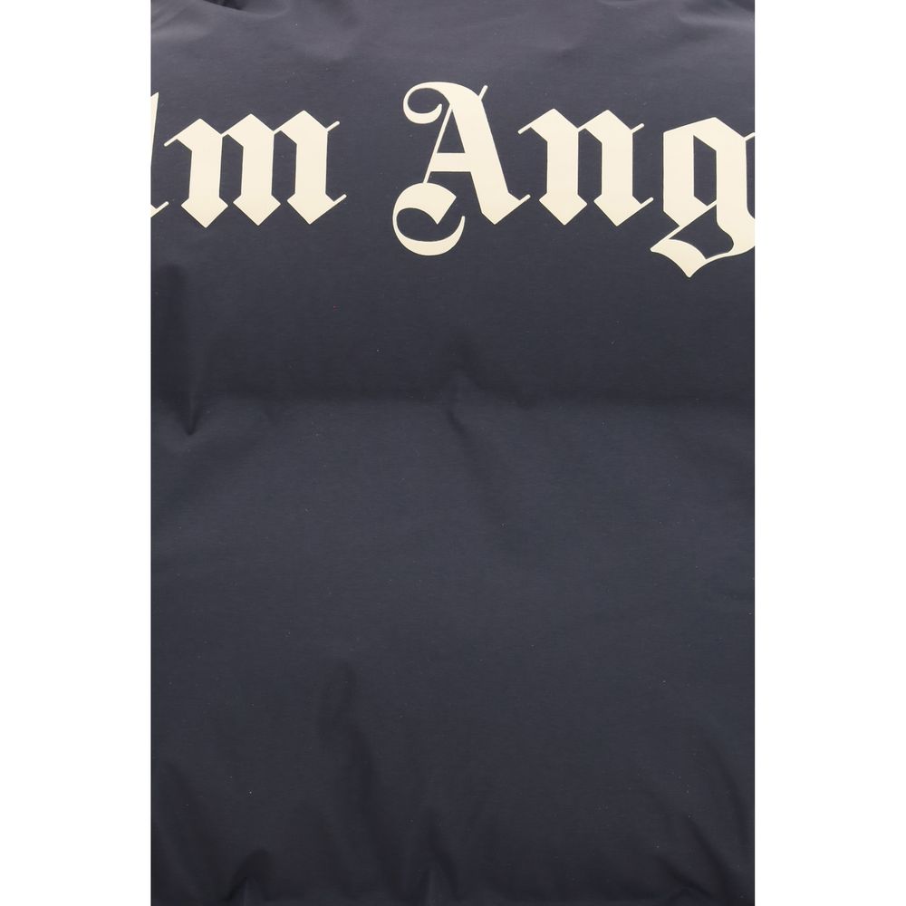 Palm Angels - Klassische Logo Track Daunenjacke - Schwarz