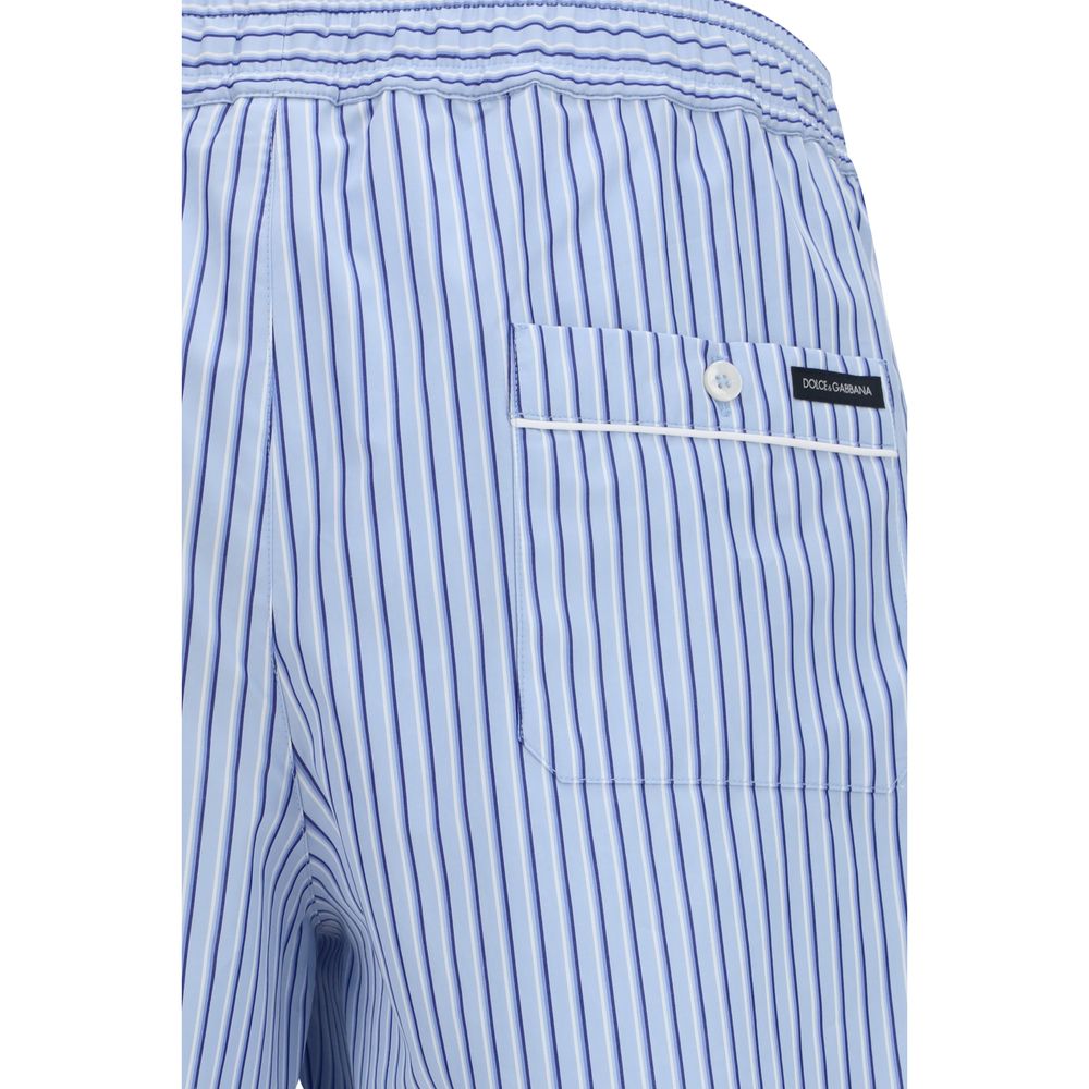 Bermudashorts aus mehrfarbiger Baumwolle