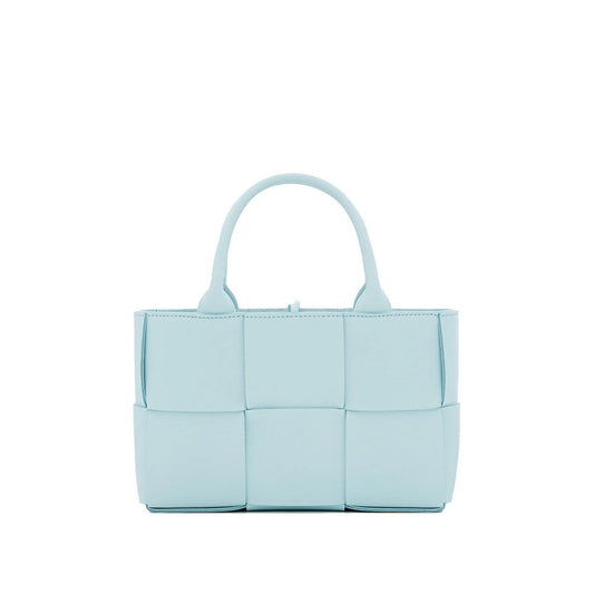 Bottega Veneta – Tote Bag aus blauem Lammleder