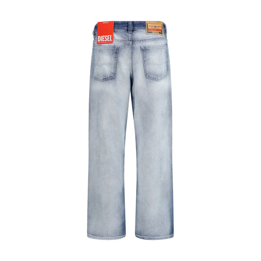 Diesel - 2001 - Blaue Baumwoll-Bootcut-Jeans