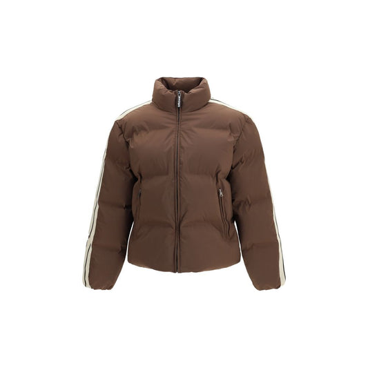 Palm Angels - Classic Logo Daunenjacke - Braun